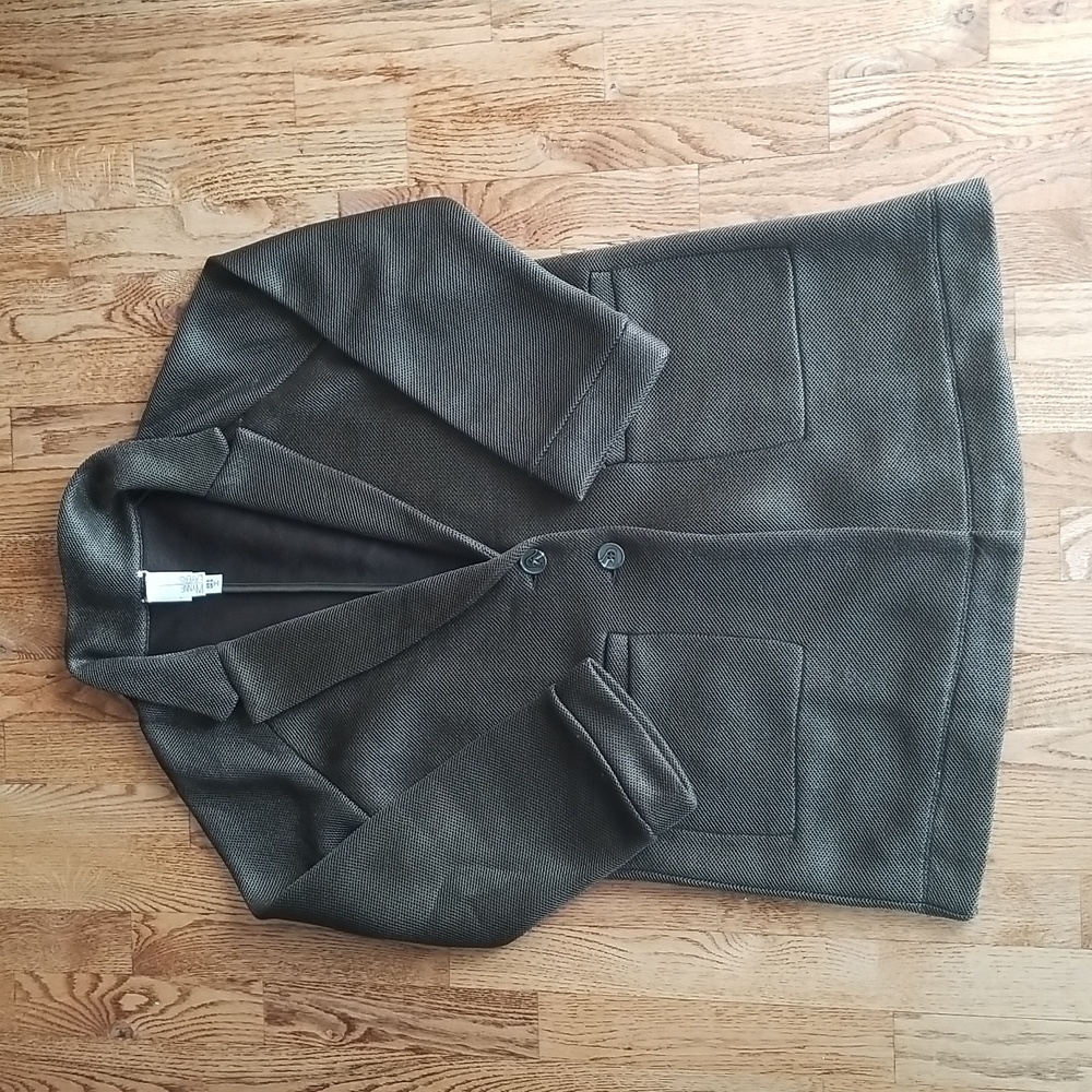 (S) Wynne Layers Oversized Mesh Breathable Metallic Neutral Minimalist Workwear